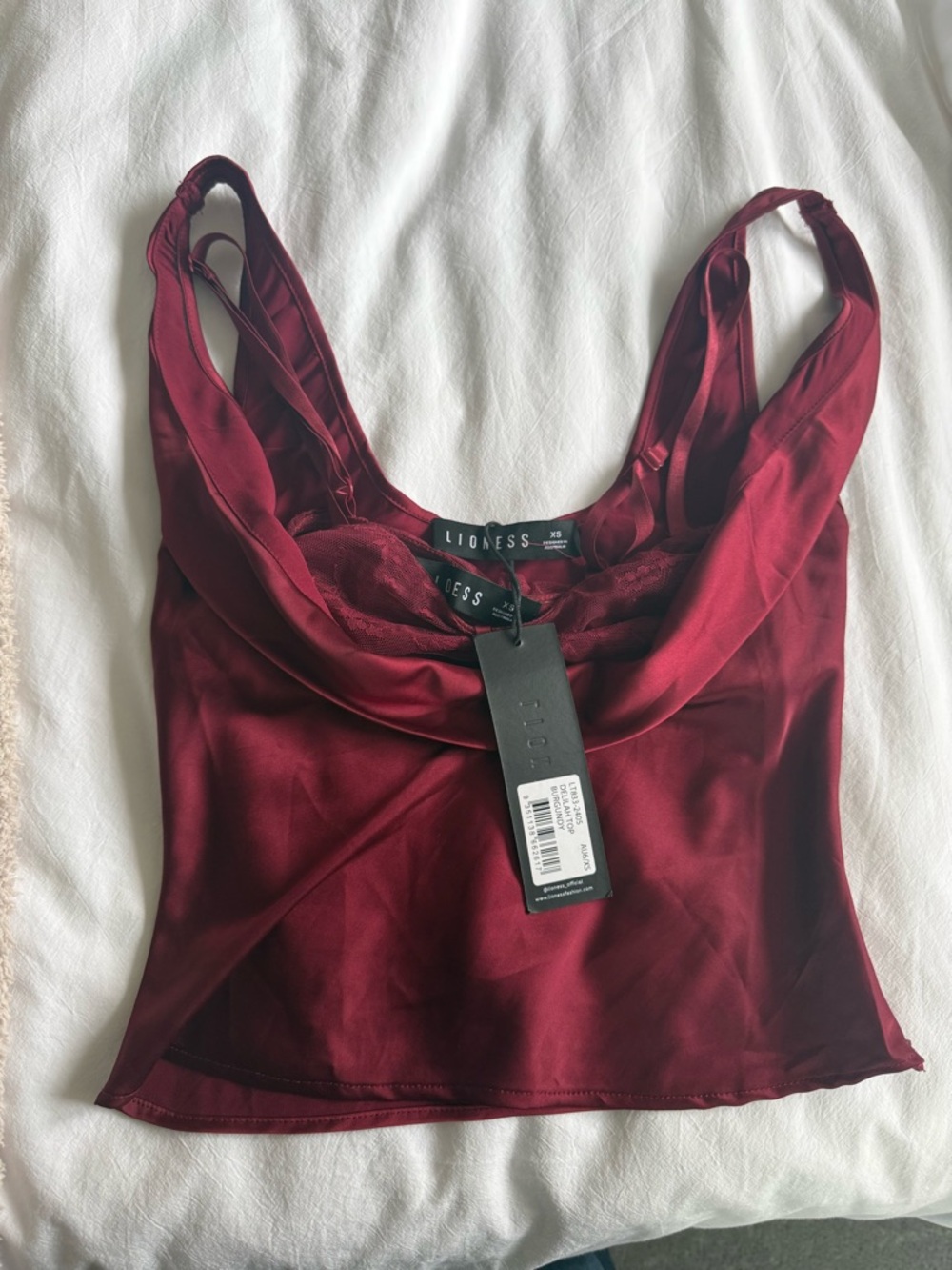 Lioness Burgundy Delilah Top